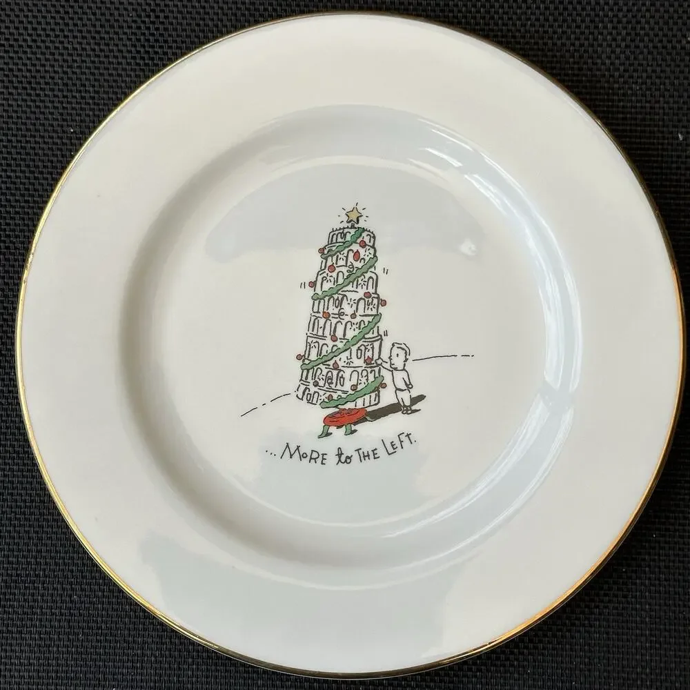 Merry Masterpieces Fine Porcelain Plate